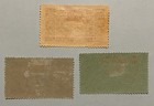 Lebanon Liban 1928 Postage Due Complete Set 3 Stamps Scott  J26 - J28 Mh  a72 