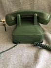 Monophone Vintage Rotary Dial Desk Telephone  Green Not Tested
