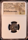 Sicily  Syracuse  agathocles  Silver Stater  317-289 Bc  - Ngc Au  Very Rare  Pq
