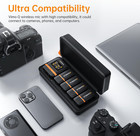 4-channel Wireless Lavalier Microphone System  Noise Cancellation  4 Audio Track