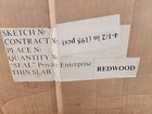 4 Ornamental Moulding Bullseye 4 5    Square  Redwood  Rosette  Can Paint Or Stain