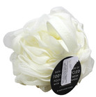 Bath   Body Works White Shower Mesh Sponge Loofah Pouf Silicone Strap New
