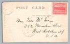 Victoria Memorial Library Dominica Antique British West Indies Stamp Cover 1909