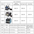Munbyn Money Bill Cash Counter Currency Counting Counterfeit Detect Bank Machine