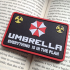 Resident Evil Umbrella Corporation Pvc Army Rubber Shoulder Patch
