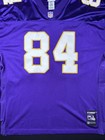 Rare Authentic Minnesota Vikings Randy Moss Jersey 54 Reebok Helmet Tag Rare