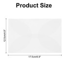 30 Pack Vellum Paper  5x7 Inch Vellum Jackets Round Envelopes