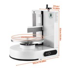 Automatic Cake Cream Spreading Machine Cake Icing Coating Spatula Spreader