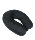 Memory Foam U Shaped Travel Sleep Pillow Neck Support Cushion For Travel  Black