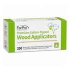 Cotton Swabs Applicators 6 Inch Wood Stick Sterile Medical Personal Care 200 Cou