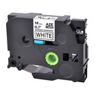 20pk For Brother P-touch Tze-s241 Extra Adhesive Black On White Label Tape 18mm