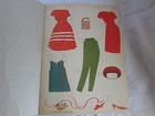 Vtg 1963 Summer Fun Cut Out Paper Dolls 1 Doll Clothes    Barbie Clone Uncut
