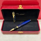 Cartier Luxury Metal Shell Ballpoint Pen
