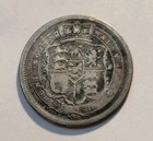 1817 Great Britain 1 Shilling George Iii World Silver  Coin