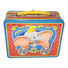 Walt Disney Dumbo Metal Lunchbox Set With Thermos Chip Holder Wipes Paper Stock 