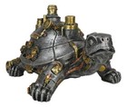 Victorian Steam Age Nautical Steampunk Geared Bionic Turtle Tortoise Figurine