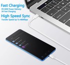 Usb-c To Usb C Type-c Fast Charging Data Sync Charger Cable Cord 3 6 10ft Lot
