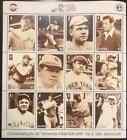 Guyana 1995 - Babe Ruth Baseball Yankees - Sheet Of 12 Stamps Scott  2915 - Mnh
