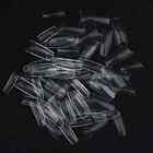 500 Pcs Coffin Nail Tips Long Square French Fake False Nails Transparent Us