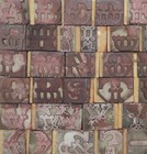 35 Letterpress Wood wooden Hand-carved Matrices For Type English  wmt-055