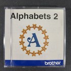 Rare Brother Alphabets 2 Machine Embroidery Design Boutique Memory Card