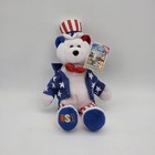 Hometown Heroes Sam The All American Bear Usa Limited Treasures 2003 Vtg