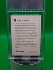 1992 Star Pics Hugh Hefner Playboy Signed Autograph Card  2 Psa Authentic Rare