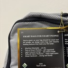Jujube Zealous Diaper Bag Backpack Fashionable Travel Bag 9 Pockets Black White