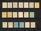 Seychelles 1917-20 Kgv Long Set  scott 74-89   81a 85a 87a  F vf Mlh Zx20