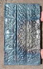 14x24 Iridescent Antique Victorian Ceiling Tin Tile Celtic Knot Flowers Chic