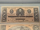 Lot Of 6 Confederate States Of America   1  5  10  20  50  100 Whitman Series