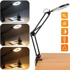 Magnifier Led Lamp 8x Magnifying Glass Desk Light Reading Lamp Usb Charge