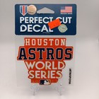 Houston Astros 4x4 Mlb Perfect Cut Decal 2017 World Series Champions Sticker