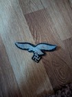 Wwii German Luftwaffe Breast Eagle Insignia Blullion Patch