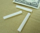 Lot 50 White Nylon 1-7 16  Long Female 3 16  Hex Standoffs  4-40 Thread Spacers