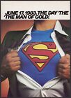 Superman Iii - Original 1983 Trade Ad   Toy Licensing Promo   Poster _ Lca