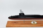 Uss George C  Marshall Ssbn-654 Submarine Model navy 20  scale mahogany benjamin