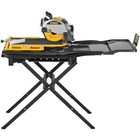 Dewalt D36000s 10-inch High Capacity Portable Wet Tile Saw With Stand