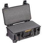 Pelican V525 Vault Rolling Case With Foam  Black