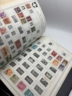 Vintage New World Wide Stamp Album 1000  Stamps Worldwide Collection Estate Find