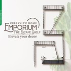 Creekview Home Emporium 4 Tier Fire Escape Shelves - Floating Shelf For Plants