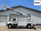 2011 International 4400 Altec Dm47t 47  Digger Derrick Crane Truck