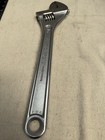Proto Professional 15  Heavy Duty Adjustable Wrench 715 Chrome Finish Steel Usa