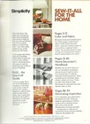 Vintage 1978 Simplicity Sew-it-all For The Home Sewing Decor Guide