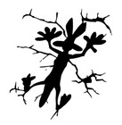 Wile E Coyote Vinyl Decal Sticker Funny Splat For Car Truck Laptop Sticker