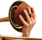 Trombone Magnetic Mute  Lightweight Leather Mute For Jazz And Classical Trombone