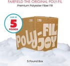 Fairfield The Original Premium Polyester Poly-fil 5lb Made In Usa
