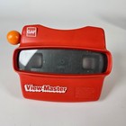 Gaf View-master Red Viewer With 9 Reels E t  Smurfs Tweety Size One