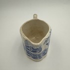 Blue Transferware 1850 Staffordshire Water Hen Pattern Child Tea Set Creamer