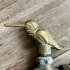 Vtg Flora   Fauna Hummingbird Garden Hose Outdoor Faucet Solid Brass Heavy Bird